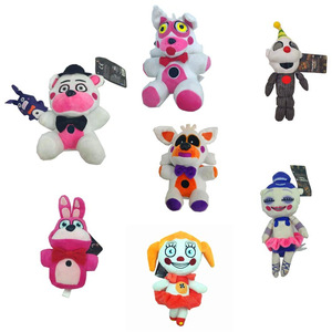 HY Venta al por Mayor Nuevo Peluche de Freddy Bear de 25 cm de <span class=keywords><strong>Fnaf</strong></span> Nightmare Freddy Bear Foxy Springtrap <span class=keywords><strong>Bonnie</strong></span> Juguetes de Peluche de Freddy Toy Muñeco de Peluche Suave - Product Image 2