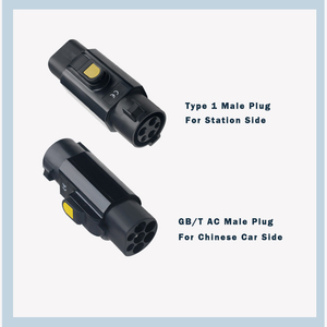 Conectores EV Antirrobo y Anticaída de 16A 32A Tipo 2 IEC 62196-2 Macho a Tipo 1 J1772 para Estaciones de Carga de Vehículos - Product Image 3
