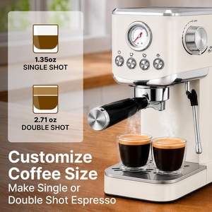 เครื่องชงกาแฟกึ่งอัตโนมัติ ดีไซน์เรียบง่าย ทันสมัย บรรยากาศหรูหรา - Product Image 4