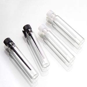 Mini flacon d'échantillon de parfum en verre 1ml 2ml 3ml tube à essai de parfum liquide de laboratoire vide - Product Image 3