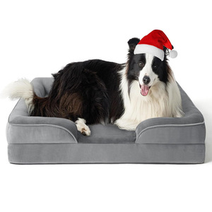 Herfst Winter Warme Hondenkennel Nieuw Design Schattig Huisdiermat Kat Modern Ademend Wasbaar Effen Dierenpatroon Milieuvriendelijke Sofa Bed - Product Image 1