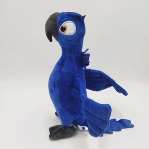 Nouvelles peluches de dessin animé du film Rio 2, 30 cm, perroquet bleu <span class=keywords><strong>Blu</strong></span> et Jewel, cadeaux de Noël, unisexe - Product Image 6