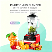 Mixeur à viande et broyeur d'épices en plastique avec corps de type bouton, capacité 0,3-0,5 litre, conception étanche en acier inoxydable, vente en gros