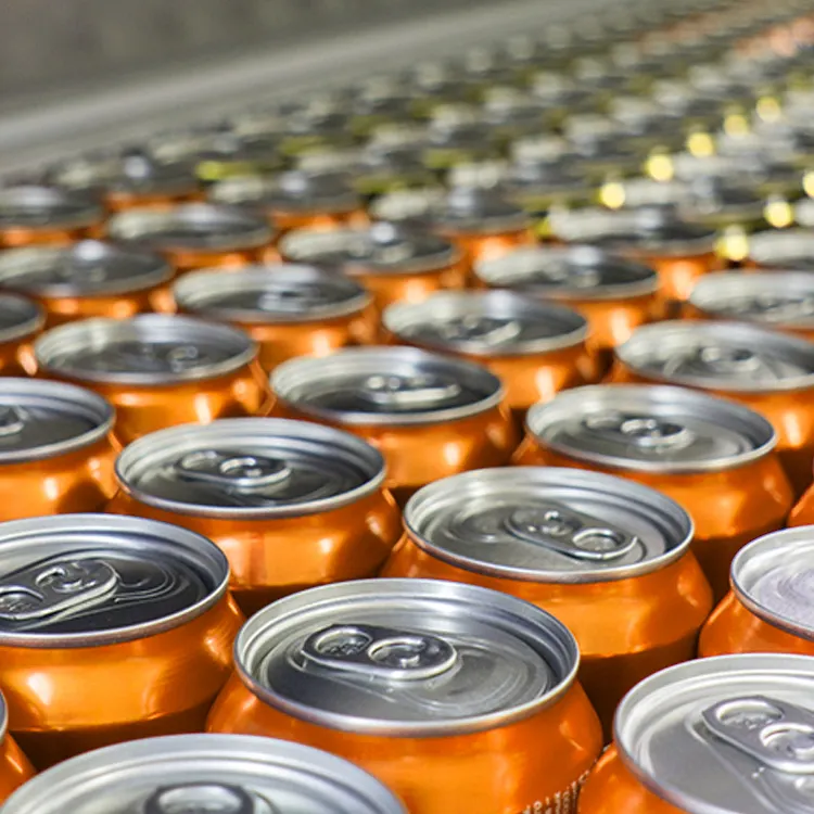 Color personalizado 500ml 330ml 250ml 200ml impresión redonda lata de aluminio para cerveza bebida jugo refresco latas de refrescos