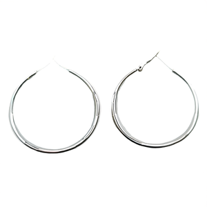 Boucles d'oreilles créoles en acier inoxydable 316L plaqué or PVD, durables et résistantes, bijoux de mode - Product Image 2