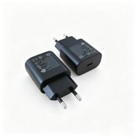 Logo Kustom PD 25W 5V 3A 9V 2.25A 12V 1.8A Colokan EU Power Supply untuk Kamera Tablet Speaker dan Pengisi Daya Ponsel Perangkat Seluler