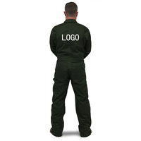 Combinaison ignifuge en coton OEM pour hommes, manches longues, vêtements de travail FR, antistatique, certifiée CIQ, design de haute qualité, fermeture éclair