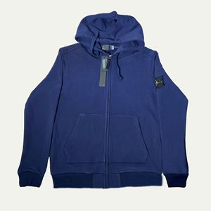 <span class=keywords><strong>Felpa</strong></span> con Cappuccio Versatile Stile Star per Uomo e Donna, 100% Cotone Felpato, Tinta Unita, Versione Coreana con Zip - Product Image 6