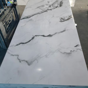 1220*2440 Feuille de Marbre Acrylique Pvc Feuille de Marbre Pvc Effetto Lastre Di Marmo A Parete - Product Image 3