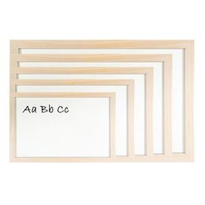 Tenture murale simple 20x30 30x40 40x50 60x90 tableau <span class=keywords><strong>blanc</strong></span> magnétique tableau d'écriture papeterie de bureau - Product Image 1