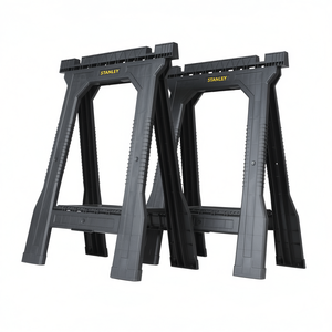 Par de Caballetes de Plástico Stanley Junior, 24 Pulgadas de Altura, Soporte de Trabajo - Product Image 2