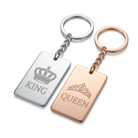 Porte-clés Souvenir Métal Personnalisé pour Couple, Pendentif LOGO Personnalisé, Anneau de Clés à Suspendre à la Ceinture, Accessoires de Sac, Support de Clés