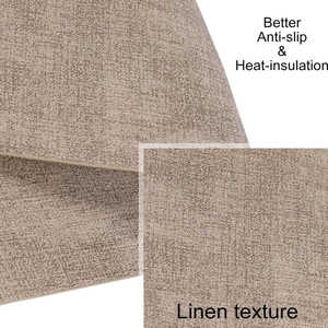 سجادة طاولة من الجلد الصناعي من Youyue مكان مقاوم للبقع للمطبخ - Product Image 3