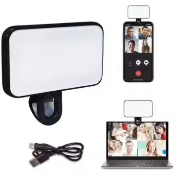 USBPowered LED Clip Light for Photography Portable & Versatile