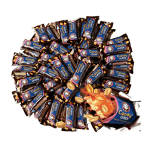 Barritas de Chocolate con Leche Rellenas de Mantequilla de Cacao Pura y Nueces, Dulces de Chocolate, Snacks Clásicos para Reemplazar Comidas, Venta al Por Mayor