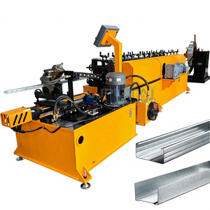 Máquina Perfiladora de Perfiles en C y U para Paneles de Yeso, Máquina Formadora de Rollos de Metal para Montantes y Rieles - Product Image 1
