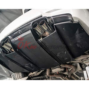 Placa base difusora trasera de fibra de carbono estilo Var para <span class=keywords><strong>BMW</strong></span> <span class=keywords><strong>E92</strong></span> M3 <span class=keywords><strong>Kit</strong></span> de carrocería - Product Image 4