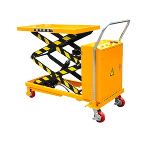150Kg 300Kg <span class=keywords><strong>Mini</strong></span>-Lifttafel Aangedreven Door Batterij Semi-Elektrische Lifttafels Gemaakt In China Magazijnapparatuur - Product Image 3