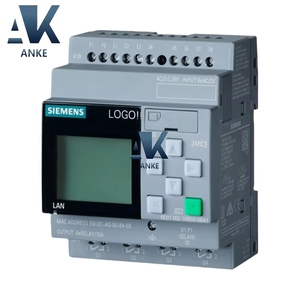 ซีพียู PLC รุ่น Siemens 6ED1052-1HB08-0BA1 สำหรับ LOGO 8.3 รีเลย์เอาต์พุต เครือข่ายอีเธอร์เน็ต 8 อินพุต - Product Image 1