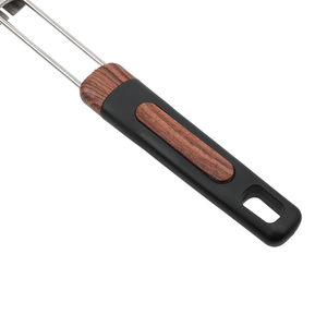 Pala per <span class=keywords><strong>Pizza</strong></span> <span class=keywords><strong>in</strong></span> Acciaio Inossidabile con Manico Pieghevole, Stampa a Trasferimento d'Acqua con Finitura Effetto Legno, Opzione Logo Personalizzato per Ristoranti - Product Image 4