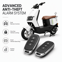 Großhandel Elektrischer 2-Rad-Roller mit Heckstauraum, Hydraulischer Federung, Trommelbremse, Erwachsenen-Pendler-E-Bike mit NFC-Unterstützung