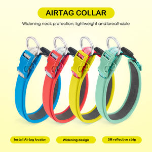 Accesorios duraderos personalizados para mascotas AirTag, <span class=keywords><strong>collar</strong></span> de perro inteligente de tela Oxford reflectante respetuoso con el medio ambiente - Product Image 3