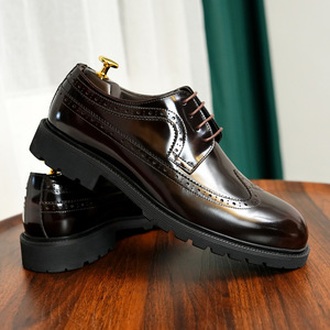 Zapatos de Vestir de Cuero para Hombre Hechos a Mano de Alta Calidad, Estilo Inglés Retro, Estilo Casual de Negocios, Nuevo Estilo 2026 - Product Image 6
