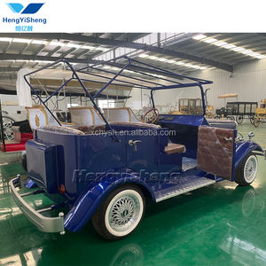 Factory Sightseeing Electric Classic Vintage <b>Bus</b> with Steel Structure Frame and Customized Color - Product Image 4