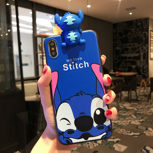 3D Cartoon Poohs <span class=keywords><strong>Stitch</strong></span> Air Bag Cell Phone Bracket IMD Case <span class=keywords><strong>stitch</strong></span> case For iPhone 6 6S 7 8 Plus X XS <span class=keywords><strong>XR</strong></span> XS MAX - Product Image 3