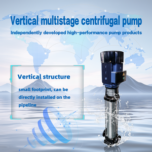 0EM Customized Wholesale Performance Vertical Multistage Booster Pump for Fields Such As Industrial Boiler Feed Water CDL Pumps - Product Image 5