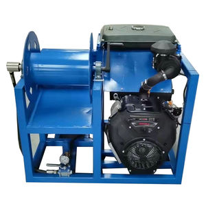 Jetters de <span class=keywords><strong>alcantarillado</strong></span> para <span class=keywords><strong>limpieza</strong></span> de <span class=keywords><strong>alcantarillado</strong></span>, motor de gasolina accionado por 35HP, 400mm, 150Bar, 18GPM - Product Image 2