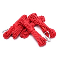Corde statique tressée en nylon super solide de 11mm de Chine pour les aventures en plein air corde d'escalade durable pour les excursions d'alpinisme de camping