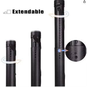 Tubo de Almacenamiento Extensible para Pósteres y Documentos, Ideal para Obras de Arte, Planos, Dibujos y Pergaminos, Color Negro, Portátil, Muestra Gratuita - Product Image 3