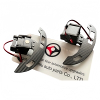 Palancas de Cambio Magnéticas de Fibra de Carbono Real para Lotus Evora, Repuesto Extendido Compatible con OEM, Instalación Directa por Cable