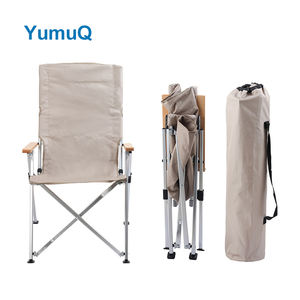 YumuQ بالجملة قابلة للتخصيص شعار قابلة للطي شبكة محمولة سريعة رباعية الدعم كراسي التخييم في الهواء الطلق - Product Image 3