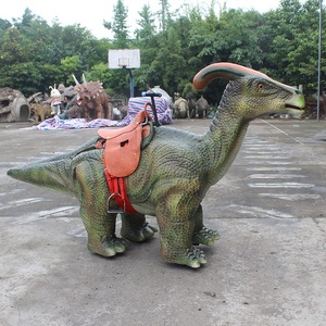 Jurassic công viên giải trí trẻ em cưỡi khủng long hoạt hình đi bộ điện khủng long cưỡi trên khủng long tương tác - Product Image 2