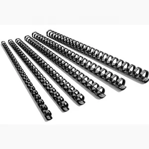 21 Rings PVC Spiral Plastic Binding Comb