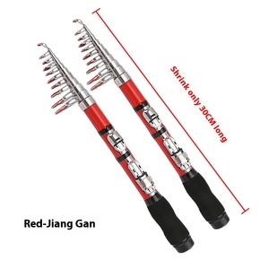 Caña <span class=keywords><strong>de</strong></span> <span class=keywords><strong>Pescar</strong></span> Retráctil Ultra Corta <span class=keywords><strong>de</strong></span> Fibra <span class=keywords><strong>de</strong></span> Carbono, Mini Carrete, <span class=keywords><strong>para</strong></span> Pesca <span class=keywords><strong>de</strong></span> Carpas, Acción Lenta, Pesca <span class=keywords><strong>de</strong></span> Fondo - Product Image 2