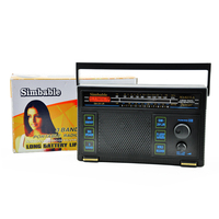 Radio portable multifonction SM-291JR Makula Simbable, petite et économique, 6W DC haute puissance, 3 bandes AM FM SW, grand haut-parleur