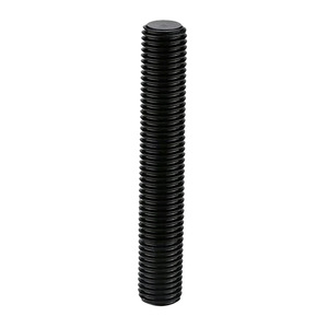 สตั๊ดเกลียวเมตริก B1=1.25D เกรด 10.9 เกลียวเต็มตัว ชุบออกไซด์สีดำ สำหรับงานยานยนต์ - Product Image 4