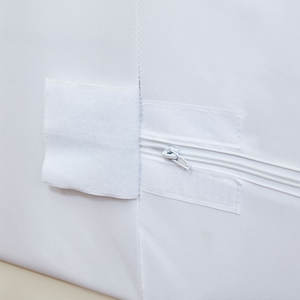 Cubrecolchón Impermeable y Transpirable con Cierre, Anti-Ruido, Color Blanco - Product Image 4