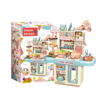 Jouets de cuisine pour enfants, jeux de rôle, mini-cuisine, table de cuisine, ensemble de jouets de cuisine pour enfants