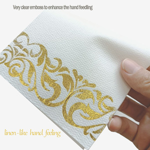 Serviettes en papier colorées <span class=keywords><strong>de</strong></span> luxe avec logo personnalisé <span class=keywords><strong>Serviette</strong></span> <span class=keywords><strong>de</strong></span> <span class=keywords><strong>table</strong></span> en tissu à découper <span class=keywords><strong>personnalisée</strong></span> pour serviettes d'emballage personnalisées <span class=keywords><strong>de</strong></span> <span class=keywords><strong>table</strong></span> - Product Image 2