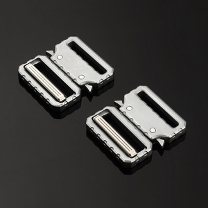 Jiuyuan Metal <b>Sliding</b> Buckle Alloy Silver Bag Accessories Adjustable For Backpack Waist Bag Durable - Product Image 1