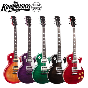 Guitarra Eléctrica <span class=keywords><strong>LP</strong></span> de Fabricante de Instrumentos, Cuerpo de Álamo, Mástil de Arce, Estilo Rock Metal - Product Image 1