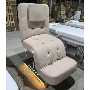 Modern Tufted Fabric Beauty Salon Furniture <strong>Massage</strong> Table <strong>Bed</strong> 4 Motors Electric Adjustable Facial Spa <strong>Bed</strong> For Sale - Product Image 2