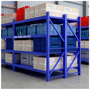 Sistema di Scaffalature a Pallet Selettive Senza Bulloni, <span class=keywords><strong>Scaffali</strong></span> <span class=keywords><strong>in</strong></span> <span class=keywords><strong>Acciaio</strong></span> Resistente <span class=keywords><strong>per</strong></span> Magazzino - Product Image 2