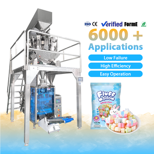 Easy-Maintenance Multi-Functional <b>Stand</b>-Up Pouch Packaging Machine Marshmallow Potato Chips Snacks VFFS Packaging Machine - Product Image 1