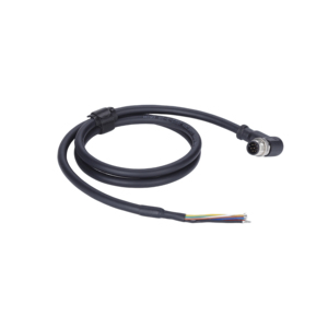 מחבר עגול M8 יצוק PVC / PUR, זכר/נקבה, <span class=keywords><strong>4</strong></span> פינים, קוד A, לא מוגן, עמיד למים IP67, כבל PVC / PUR - Product Image 3