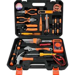 Juego de Herramientas Mecánicas Portátiles de Alta Resistencia para Reparación <span class=keywords><strong>Automotriz</strong></span> Profesional, 47 Piezas, con Estuche de Almacenamiento - Product Image 1